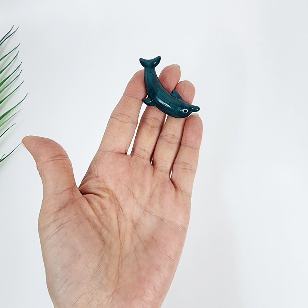 Flying Dolphin Ultra Mini Side Clip Hair Claw (2.2 Inch) / Alligator Hair Clip for Woman / French Barrette for Girls