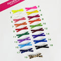 Luxurious Simple Ribbon Side Clip Hair Claw Clip (2.9 Inch) / Vivid Color French Pin / Alligator Hair Clip for Woman