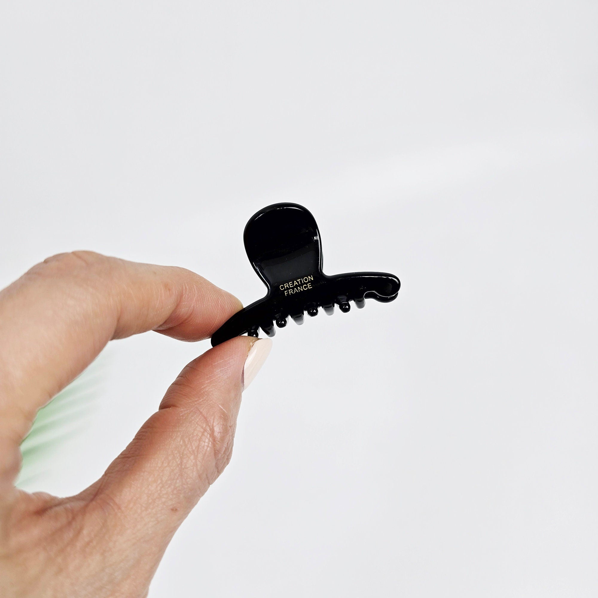 Bonita Elle Small Hair Claw Clip (1.9 Inch) / Elegant French Pin / Hair Accessory for Woman / Ponytail Holder
