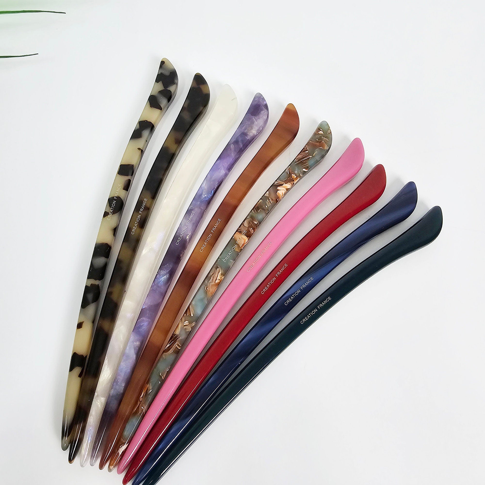 Angelic Updo Hair Stick (7.0 Inch) / Vintage French Hair Pin / Hair Fork for Thick Hair