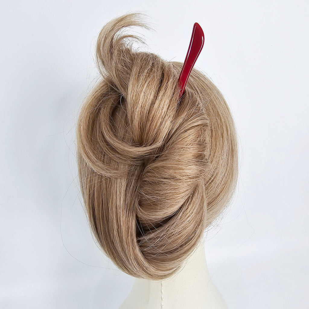 Angelic Updo Hair Stick (7.0 Inch) / Vintage French Hair Pin / Hair Fork for Thick Hair
