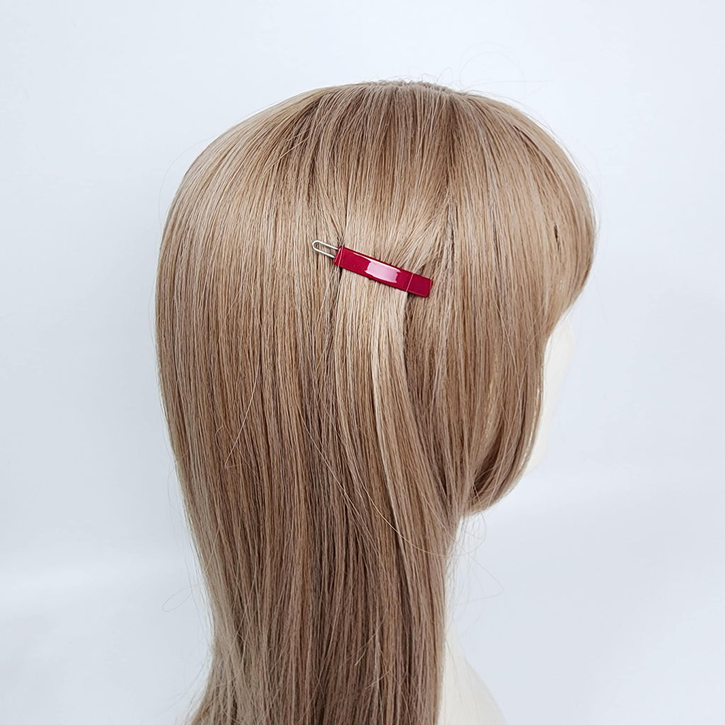Luxurious Ultra Mini Simple Straight Bobby Pin (1.6 Inch) / Vintage French Hair Pin / Hair Accessory for Woman / Bow Barrette for Thin Hair