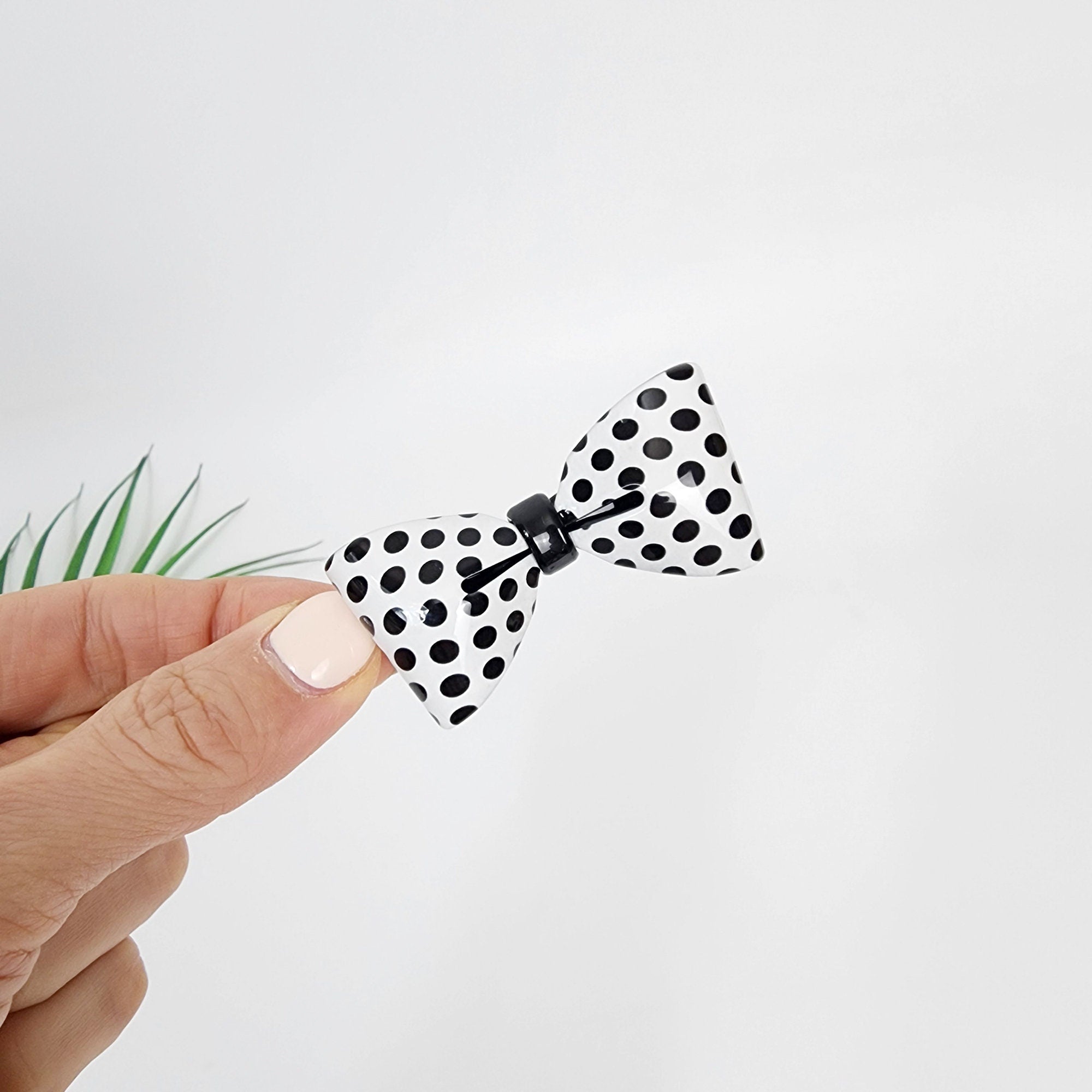 Luxurious Audrey Ribbon Snap Clip Bobby Pin (2.3 Inch) / Vintage French Hair Pin / Hair Accessory for Woman / Bow Barrette for Thin Hair