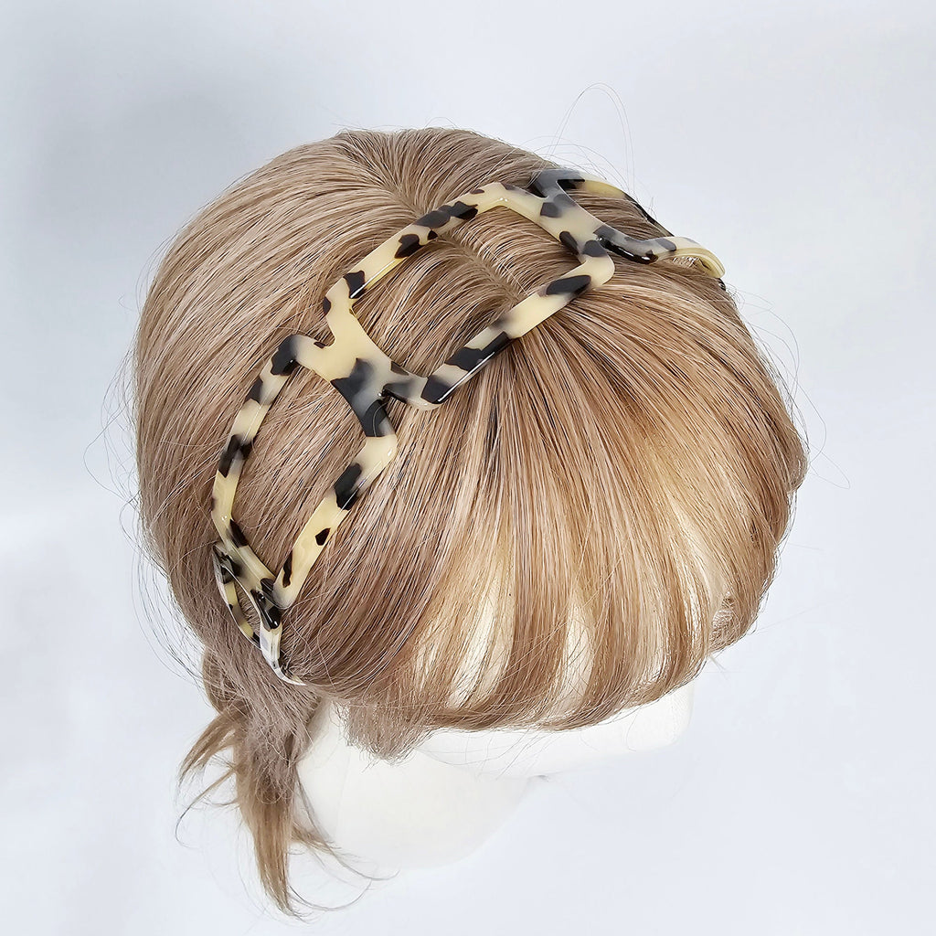 Leopard Romantic Wide Headband (1.6 Inch) / Hair Accessories for Woman / Alice Headband