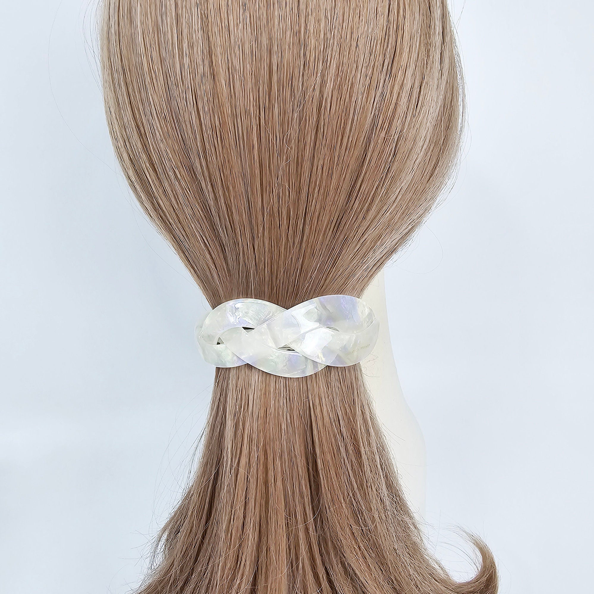 Triple Twist Curve Half-Tie Full-Tie Bobby Pin (3.5 Inch) / Tortoise Shell French Hair Pin / Hair Accessory for Woman / Automatic Hair Clip