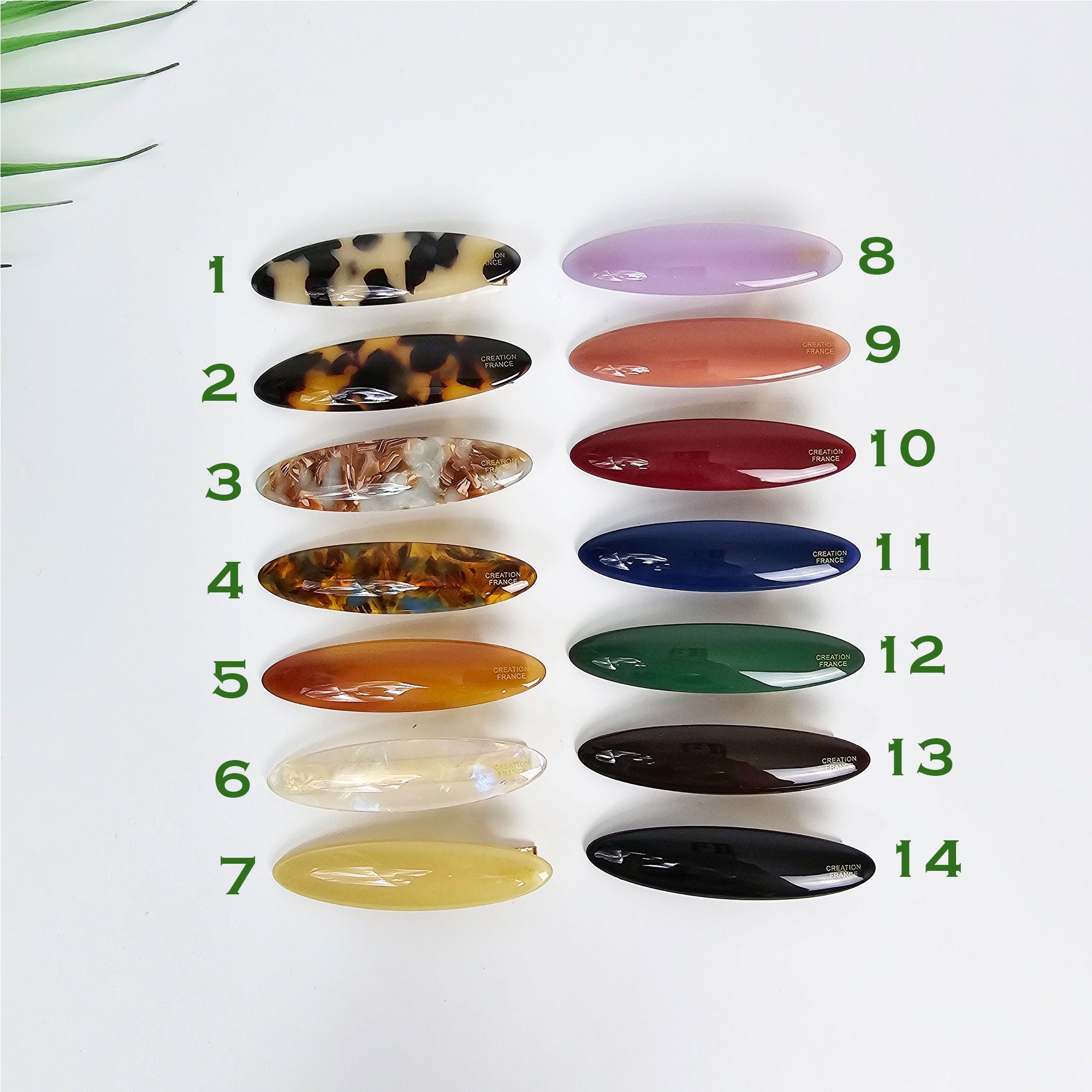 Nora Side Claw Clip Mini Claw Clip (2.8 Inch) / Vivid Color French Pin / Alligator Hair Clip for Woman