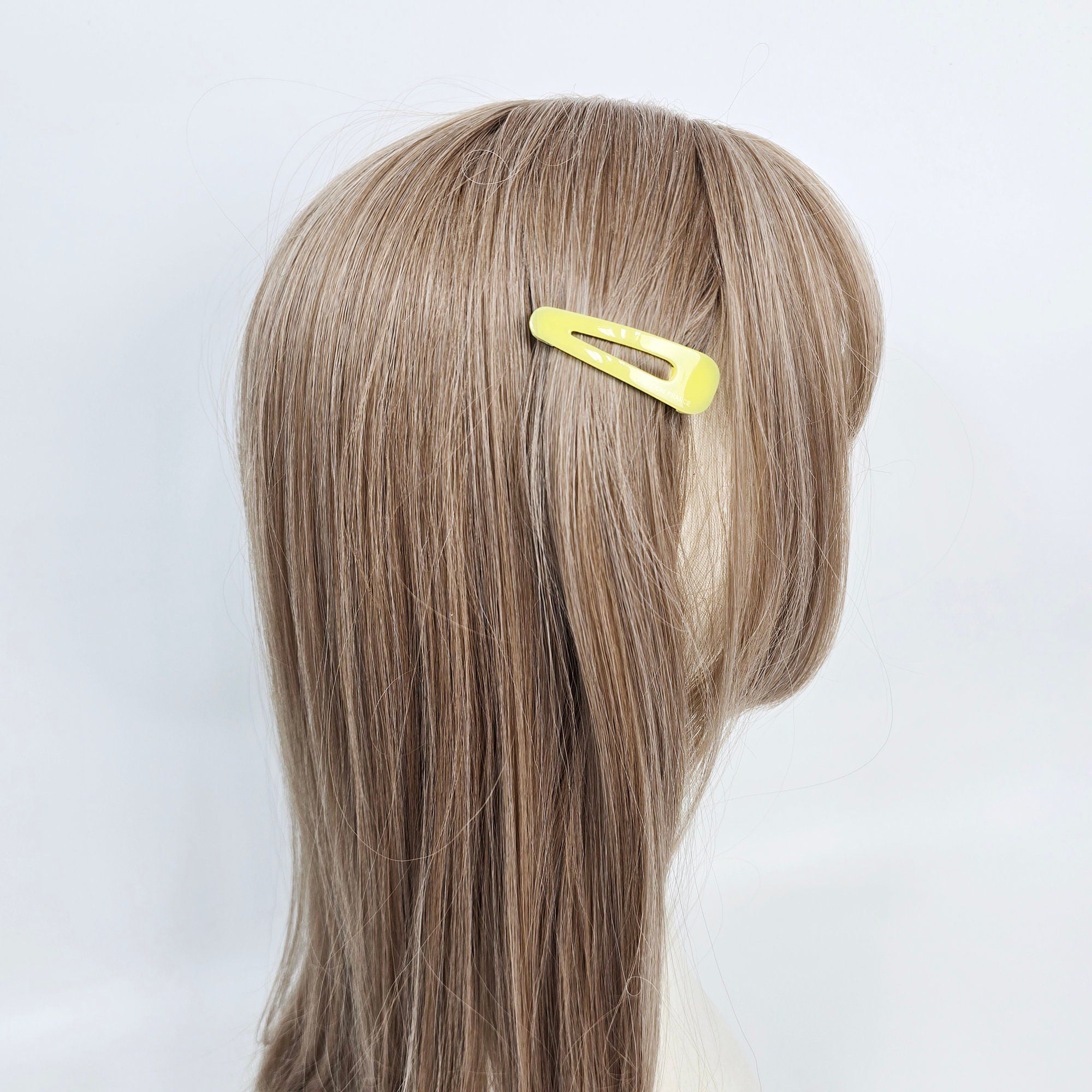 Mini Triangle Snap Hair Clip (2.2 Inch) / Cute French Hairgrip Barrette / French Hair Pin / Tic Tac Hair Clip Pin