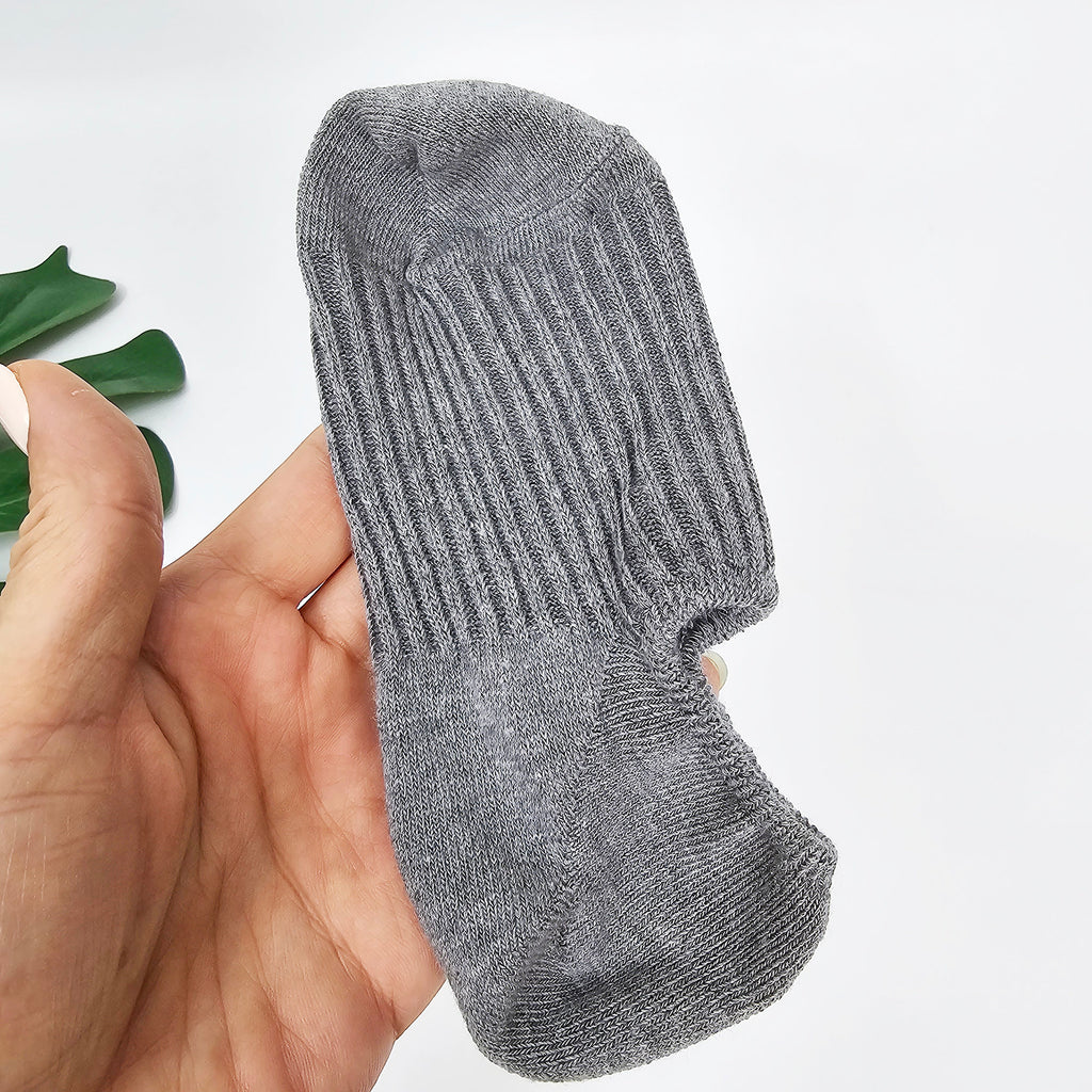 Mens No Show Socks | Soft Cotton Non Slip | Korean Socks | Comfy Loafer Liner