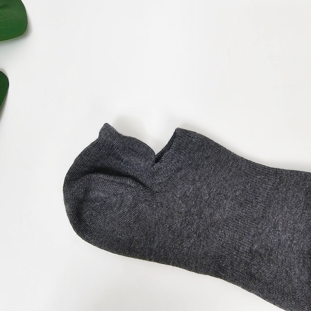 Mens No Show Socks | Soft Cotton Non Slip | Korean Socks | Comfy Loafer Liner