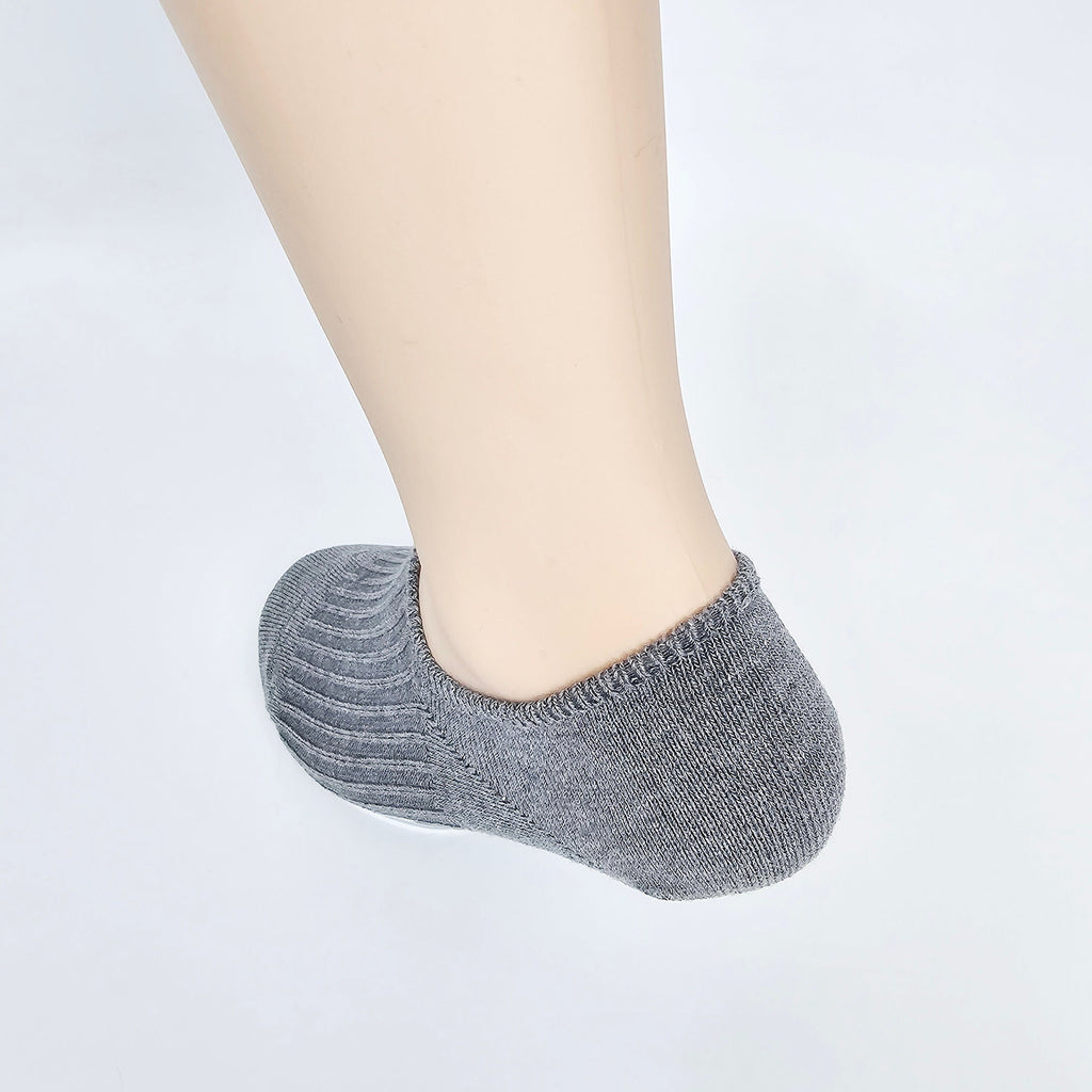Mens No Show Socks | Soft Cotton Non Slip | Korean Socks | Comfy Loafer Liner