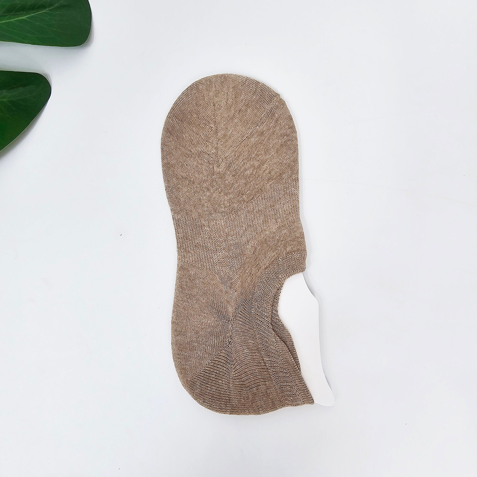 No Show Socks | Soft Cotton Non Slip Liner | Korean Socks | Minimalist Daily Basic