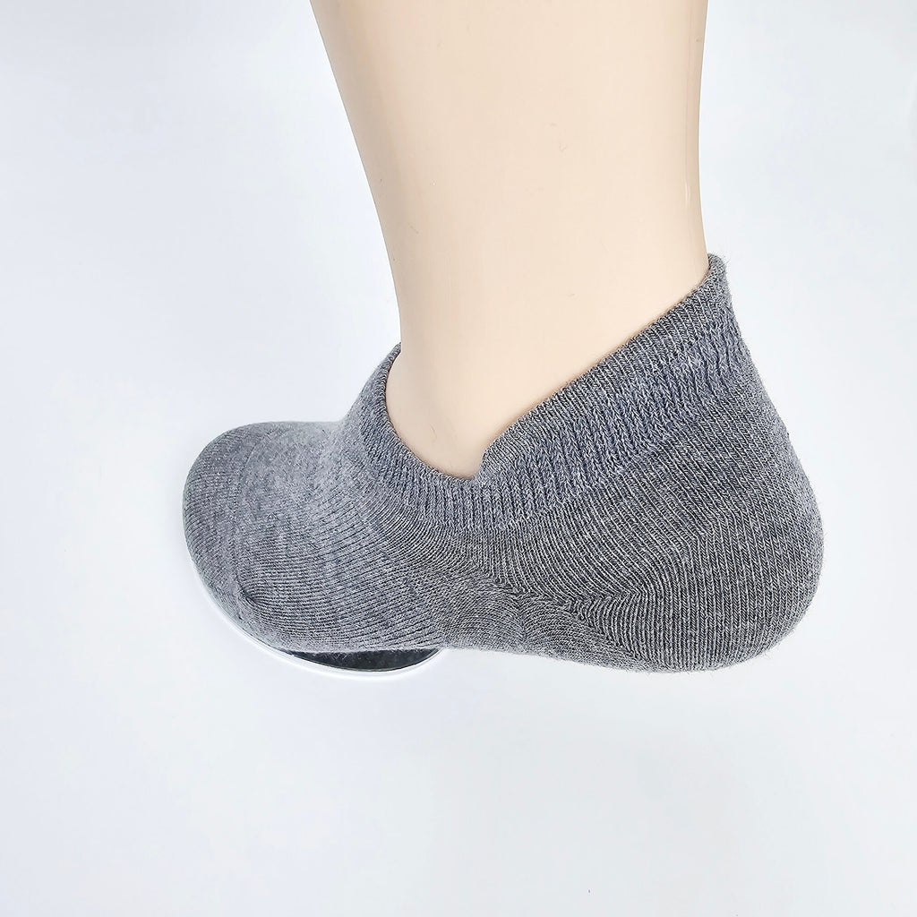 No Show Socks | Soft Cotton Non Slip Liner | Korean Socks | Minimalist Daily Basic