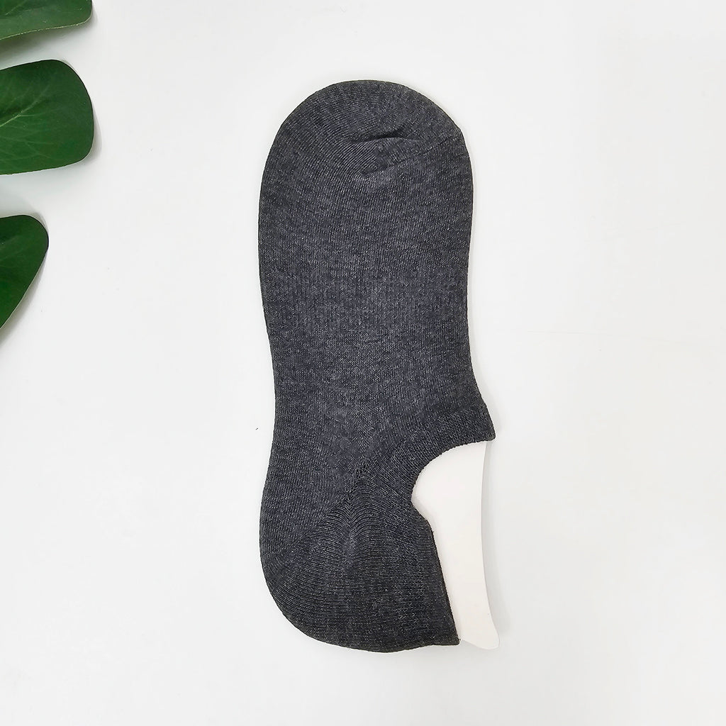 Mens No Show Socks | Soft Cotton Non Slip | Korean Socks | Comfy Loafer Liner
