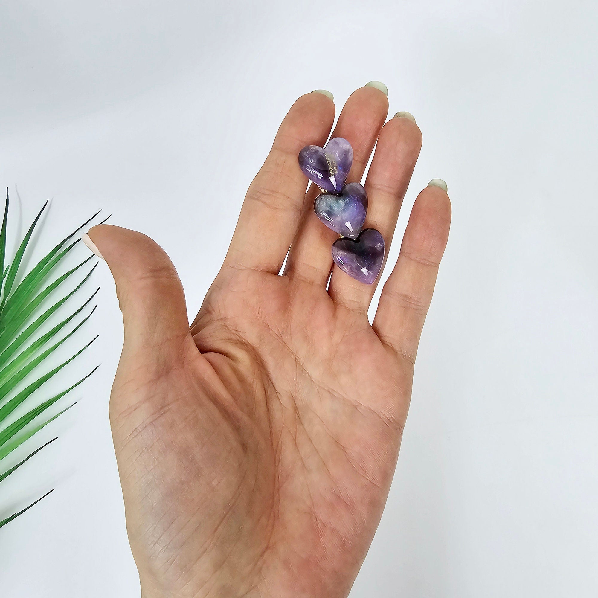 New Color Heart Mini Side Claw Clip (2.0 Inch) / Vivid Color French Pin / Alligator Hair Clip for Woman