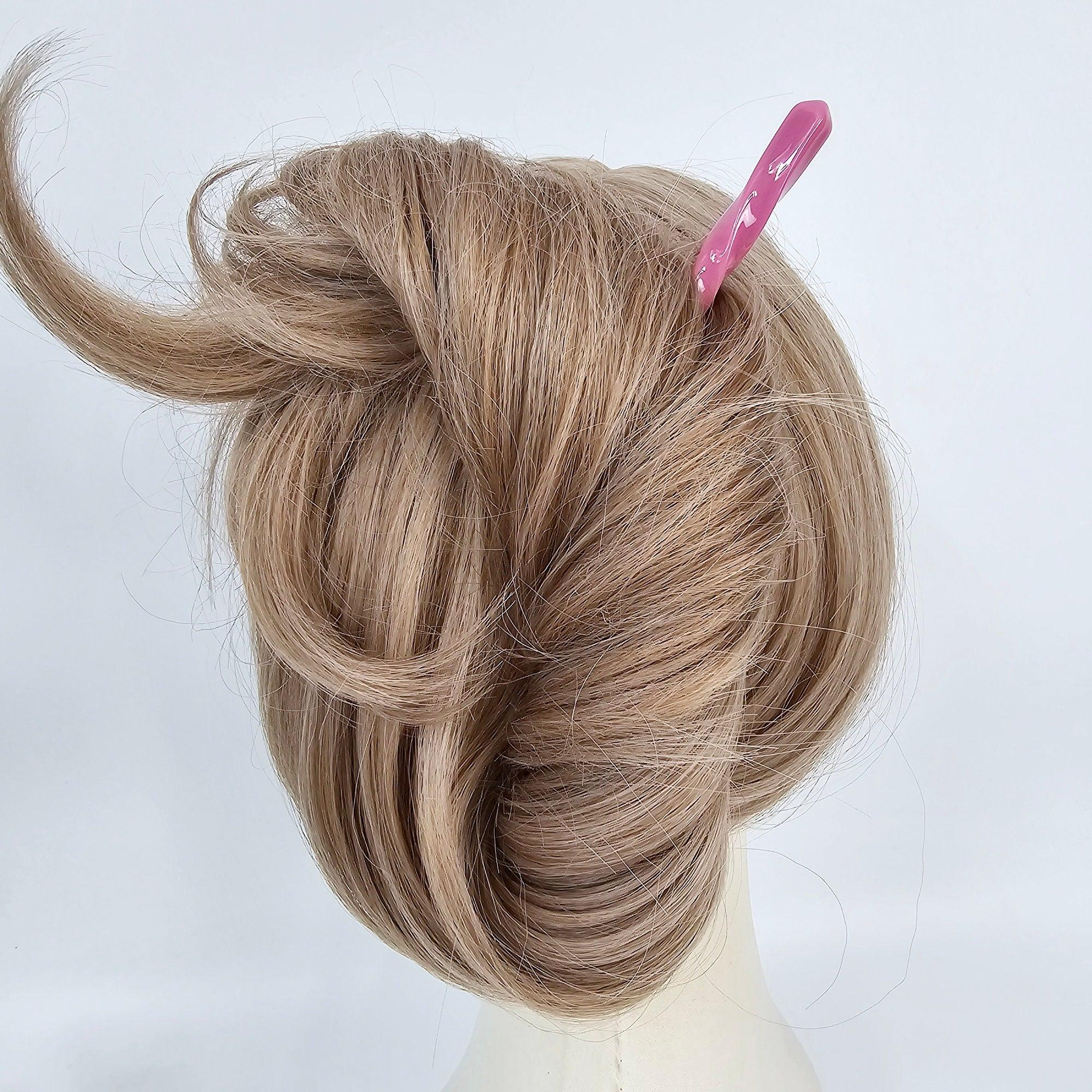 New Color Twist Hair Stick (6.9 Inch) / French Hair Pin / Hair Fork for Thick Hair
