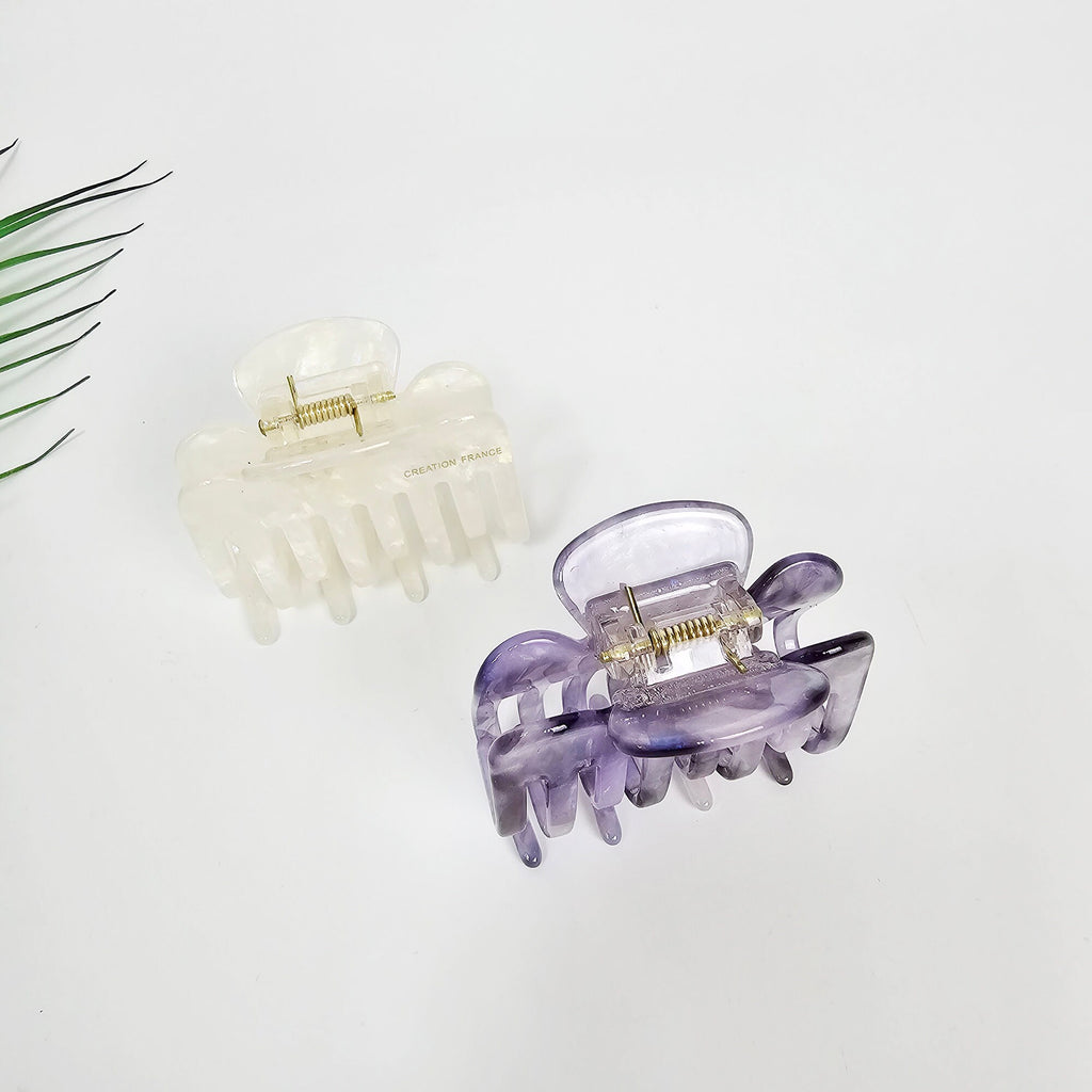 New Color Hook Zigzag Claw Clip (2.2 Inch) / Vivid Color French Pin / Alligator Hair Clip for Woman