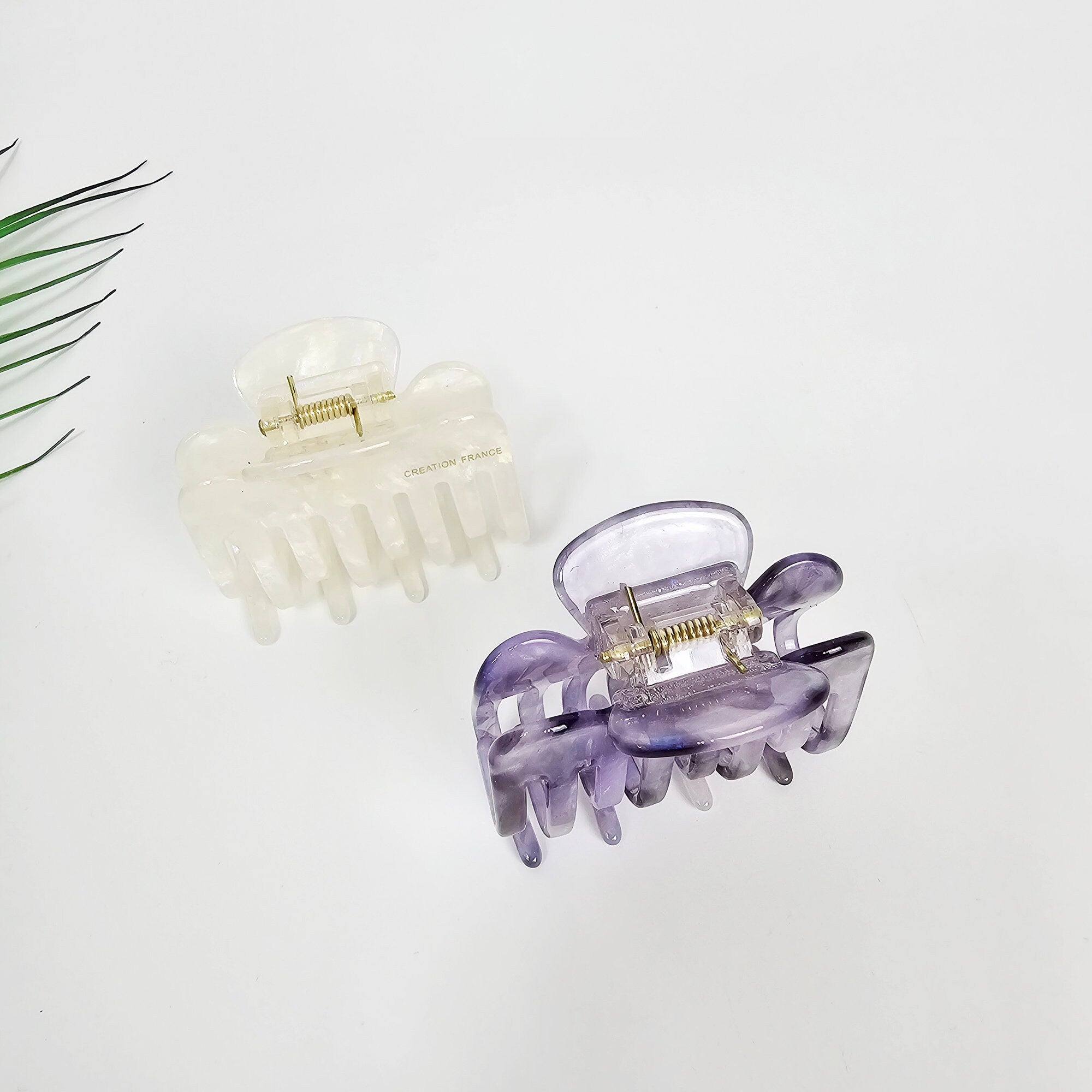New Color Hook Zigzag Claw Clip (2.2 Inch) / Vivid Color French Pin / Alligator Hair Clip for Woman