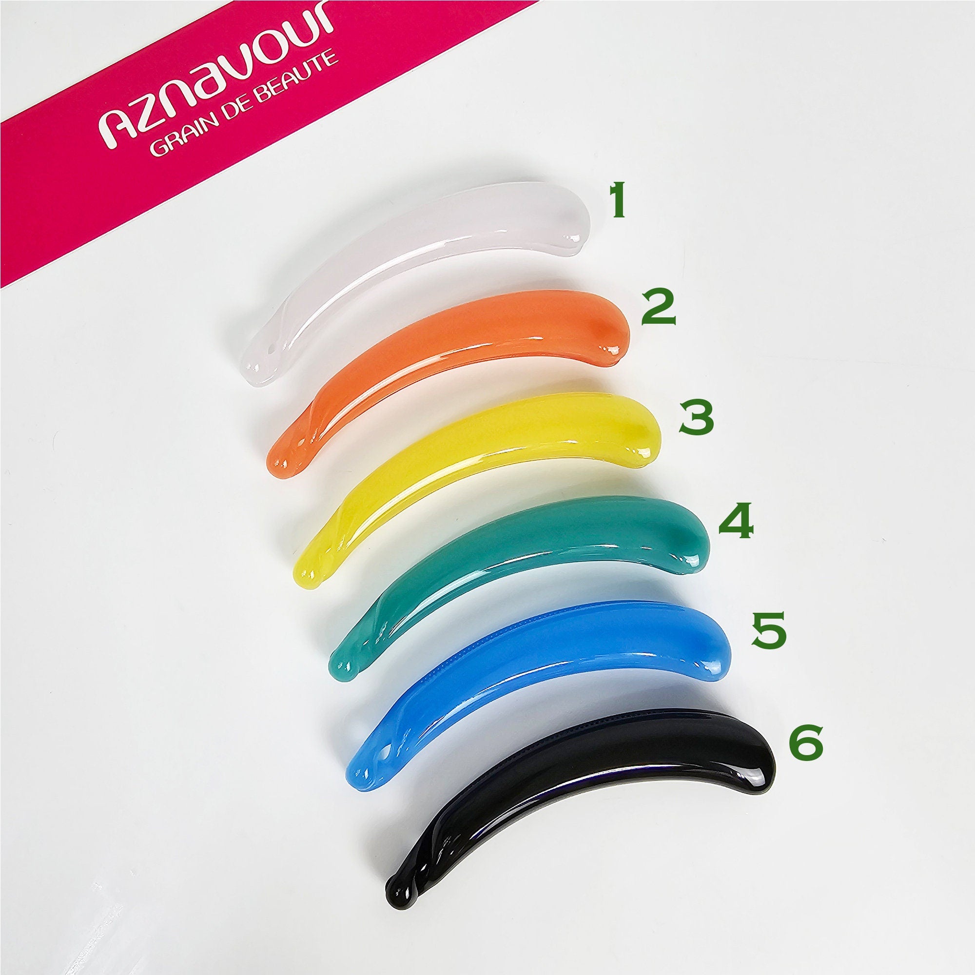 Luxurious New Color Full Round Banana Clip (4.3 Inch) / Tortoise Shell Hair Comb Barrette / Clincher Comb Hair Accessory