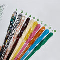 New Color Twist Hair Stick (6.9 Inch) / French Hair Pin / Hair Fork for Thick Hair