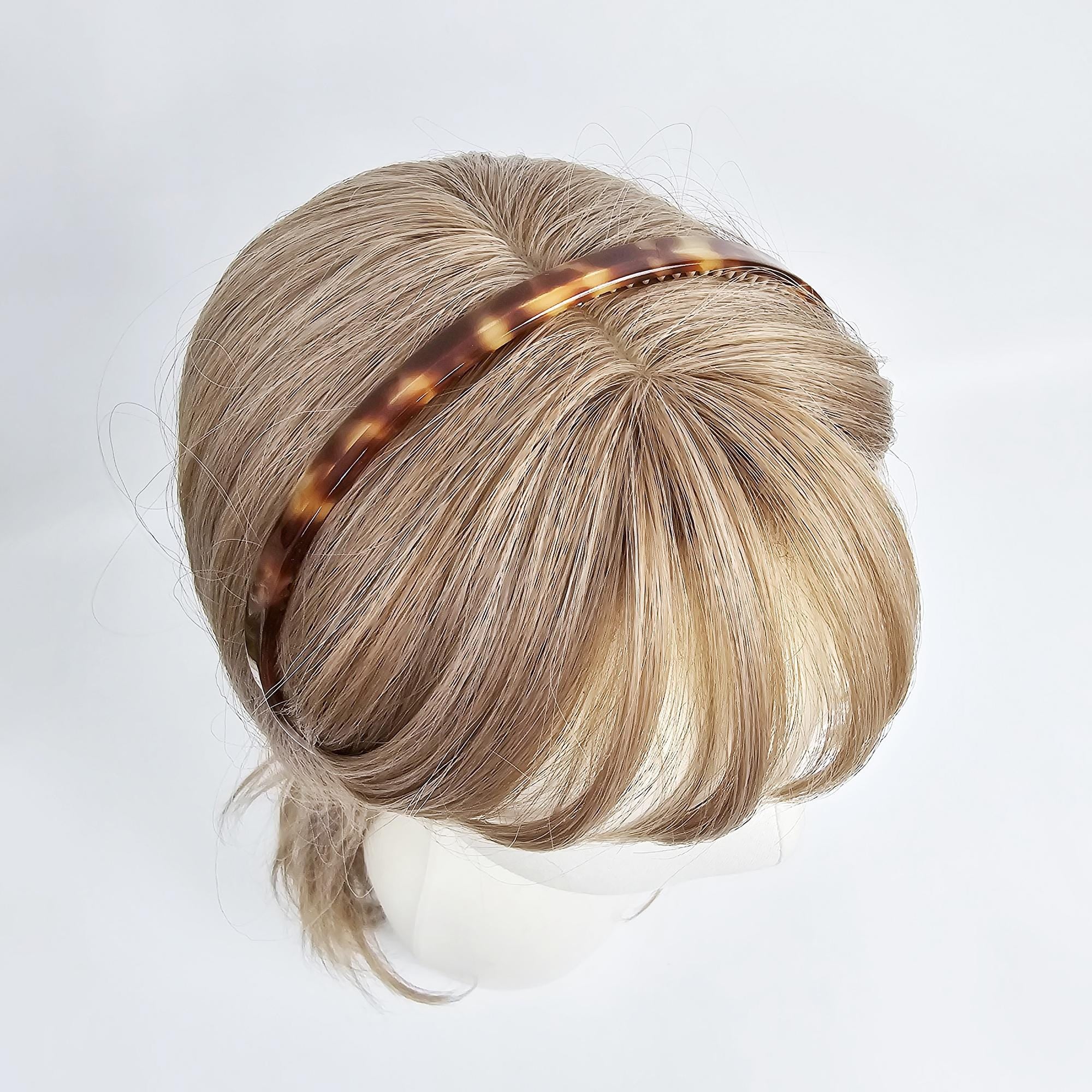 Luxurious Thin Curved Painless Wire Headband (0.4 Inch) / Elegant Hair Accessories for Woman / Bridal Tiara Headband