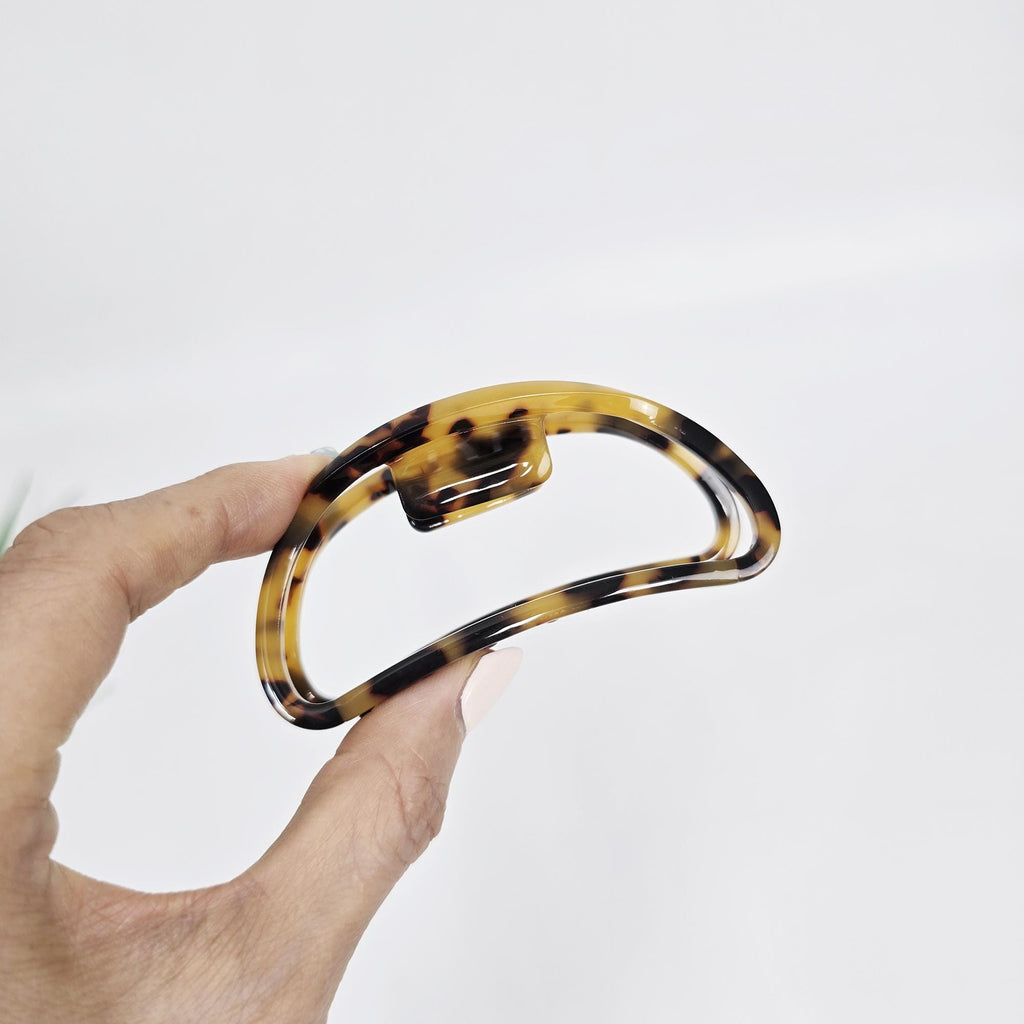 Luxurious Lightweight Alice Updo Hair Claw (3.4 Inch) / Elegance French Hair Pin / Hair Barrette for Woman