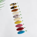 Luxurious Ultra-Mini Slim Oval Hair Clip (1.7 Inch) / Vivid Color French Pin / Alligator Hair Clip for Woman