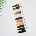 Mini Slim Triangle Barrette Hair Claw Clip (2.2 Inch) / Vivid Color French Pin / Alligator Hair Clip for Woman