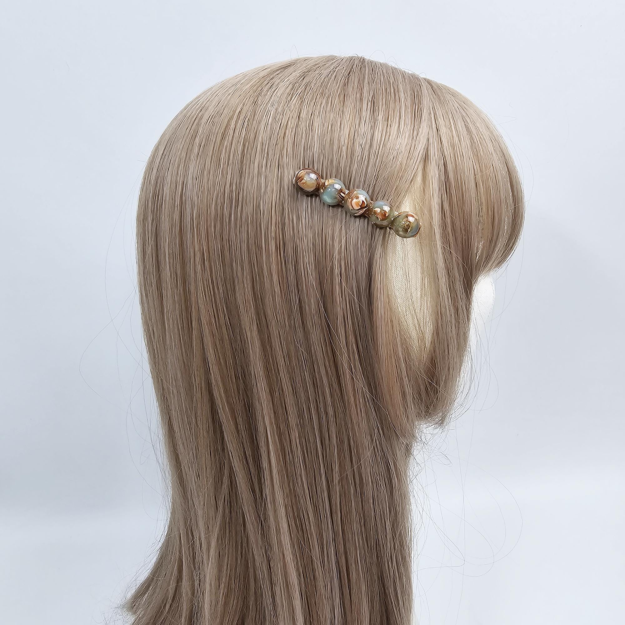 Teardrop Mini Hair Claw Clip (2.4 Inch) / Vivid Color French Pin / Alligator Hair Clip for Woman