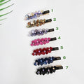New Color Cubic Point Flower Mini Hair Claw Clip (2.8 Inch) / Vivid Color French Pin / Alligator Hair Clip for Woman