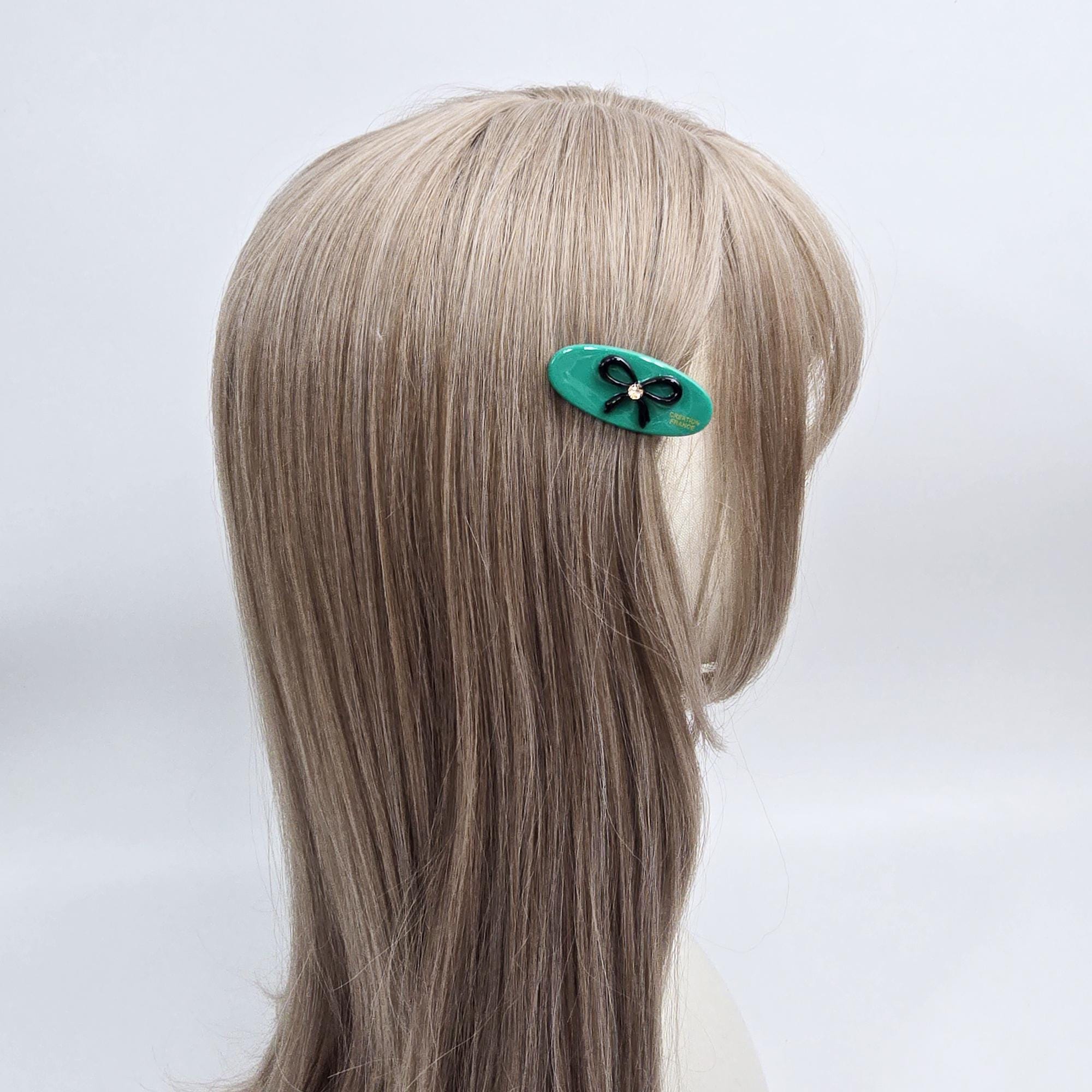 Ultra Mini Flat Sweetie Girl Hair Claw Clip (1.8 Inch) / Vivid Color French Pin / Alligator Hair Clip for Woman