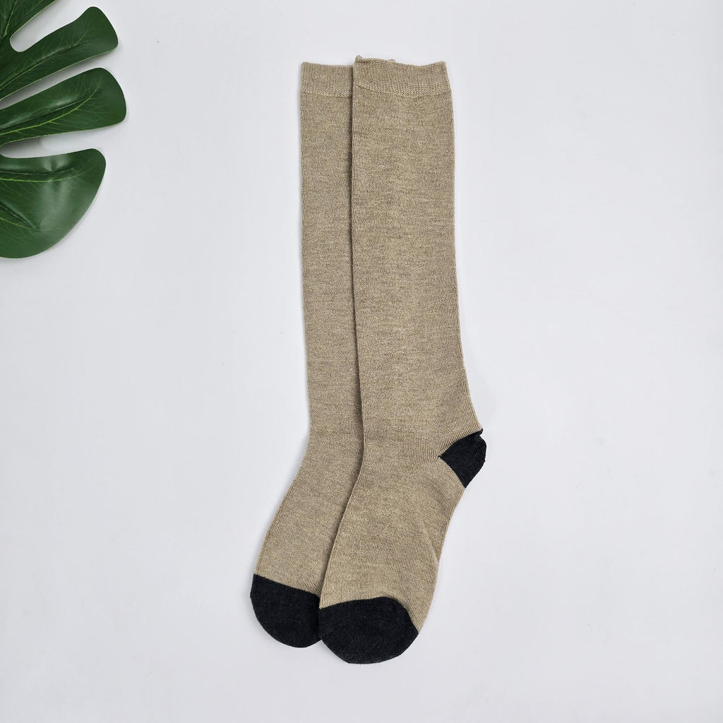 Merino Wool Knee High Socks | Soft Warm Boot Stockings | Korean Socks | Winter Gift