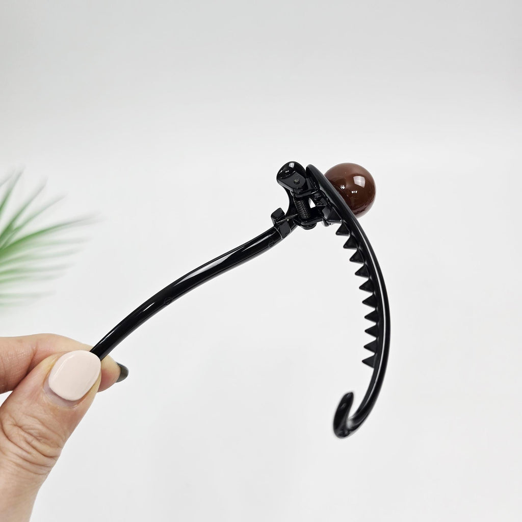 Candy Drop Twist Banana Updo Clip (4.3 Inch) / Hair Barrette for Woman / Banana Clip