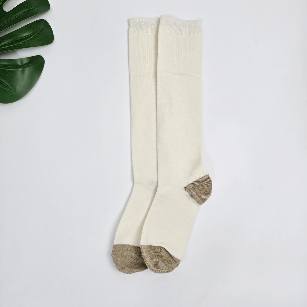 Merino Wool Knee High Socks | Soft Warm Boot Stockings | Korean Socks | Winter Gift