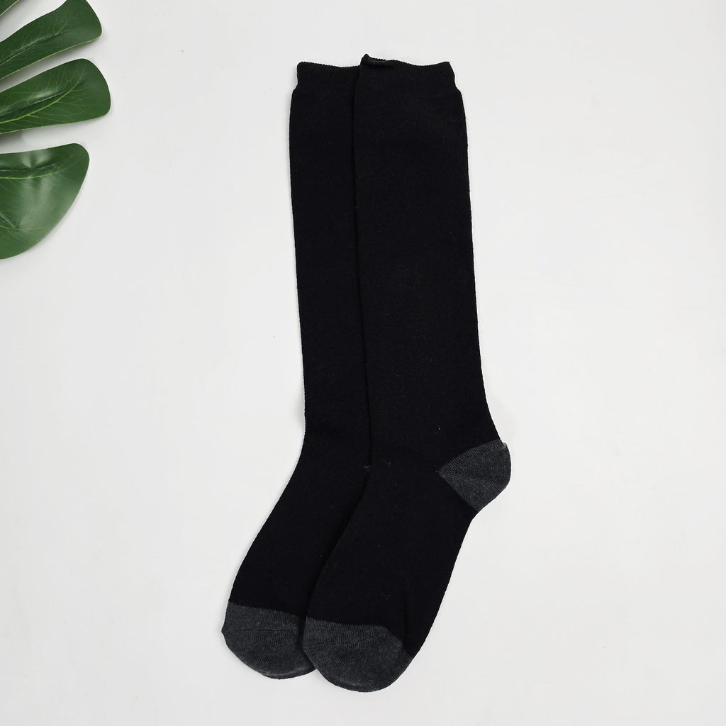 Merino Wool Knee High Socks | Soft Warm Boot Stockings | Korean Socks | Winter Gift