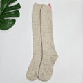 Knee High Socks | Neps Cotton Ribbed Boot Sock | Korean Socks | School Girl Gift