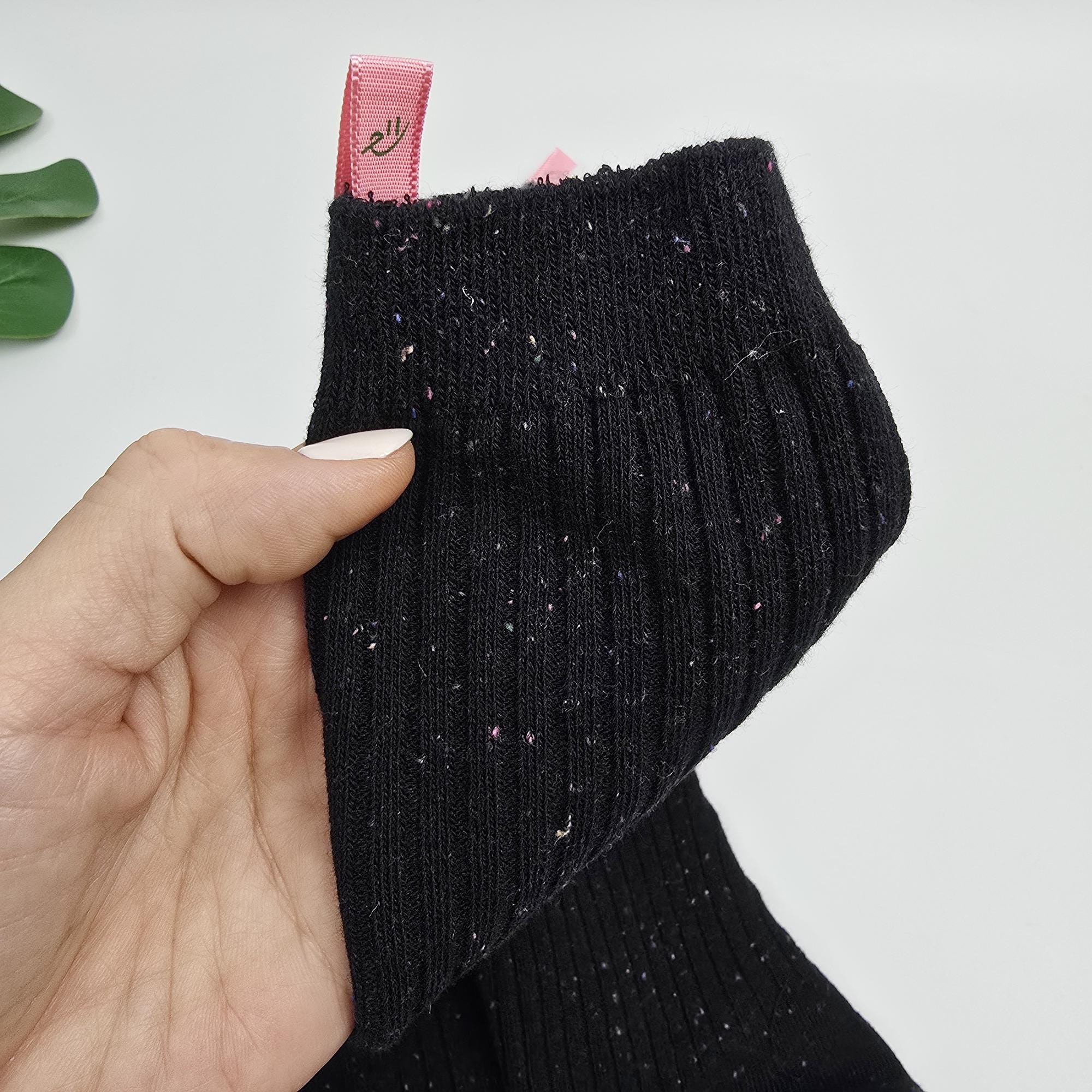 Knee High Socks | Neps Cotton Ribbed Boot Sock | Korean Socks | School Girl Gift