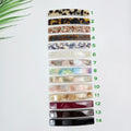 Simple Flat Straight Full and Half-Updo Hair Barrette (4.3 Inch) / Elegance Leopard French Hair Pin / Automatic Hair Clip
