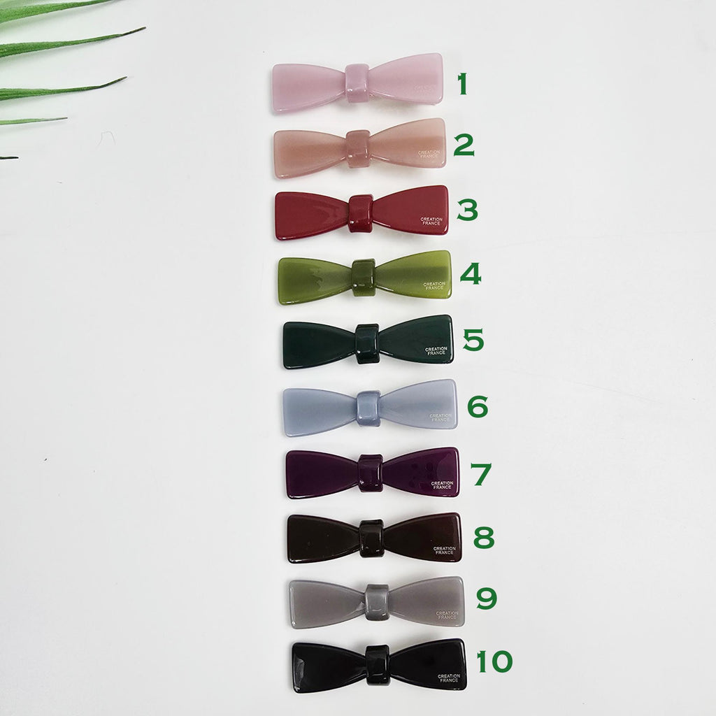 Cute Mini Hair Claw Clip for Girls (2.4 Inch) / Vivid Color French Pin / Alligator Hair Clip for Woman