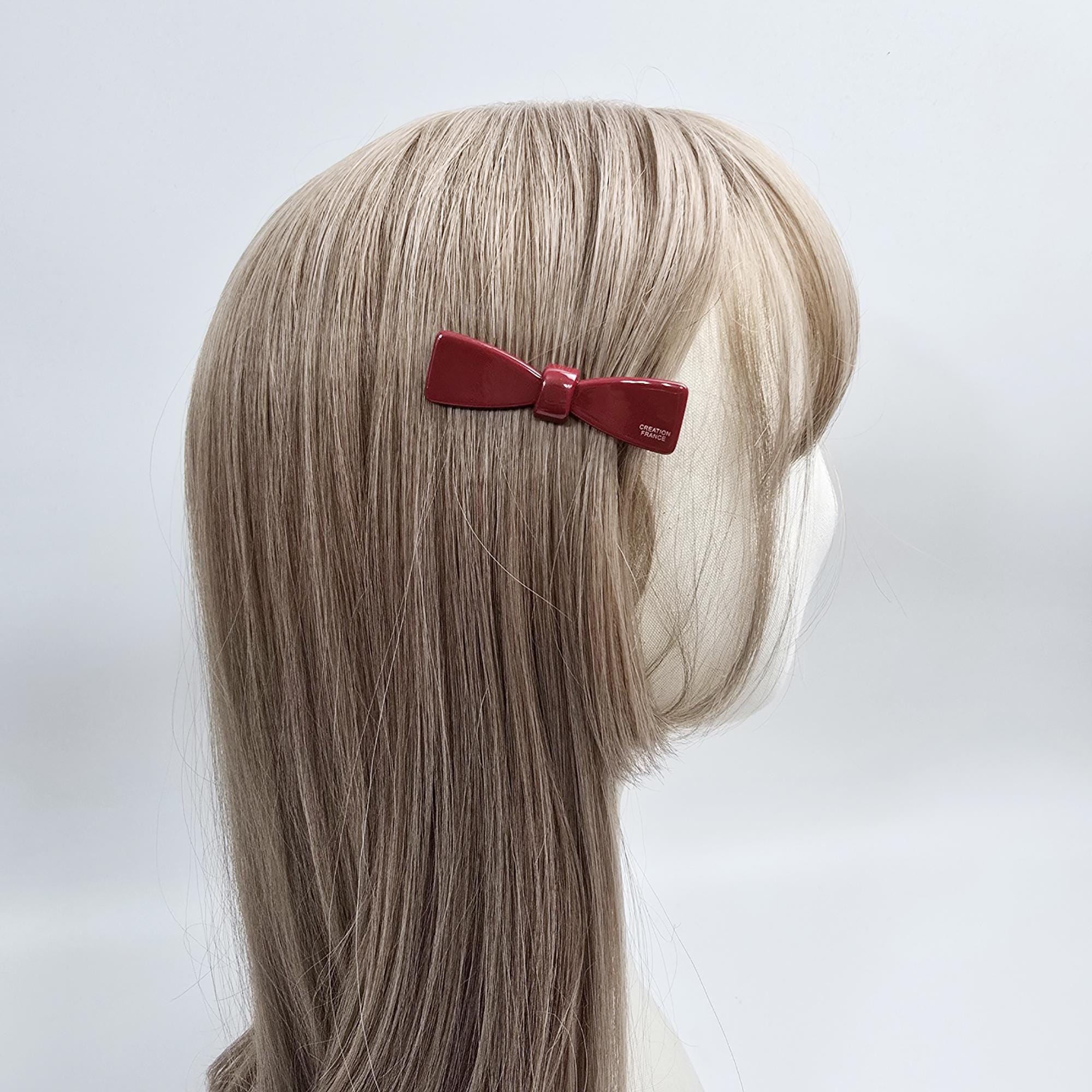 Cute Mini Hair Claw Clip for Girls (2.4 Inch) / Vivid Color French Pin / Alligator Hair Clip for Woman