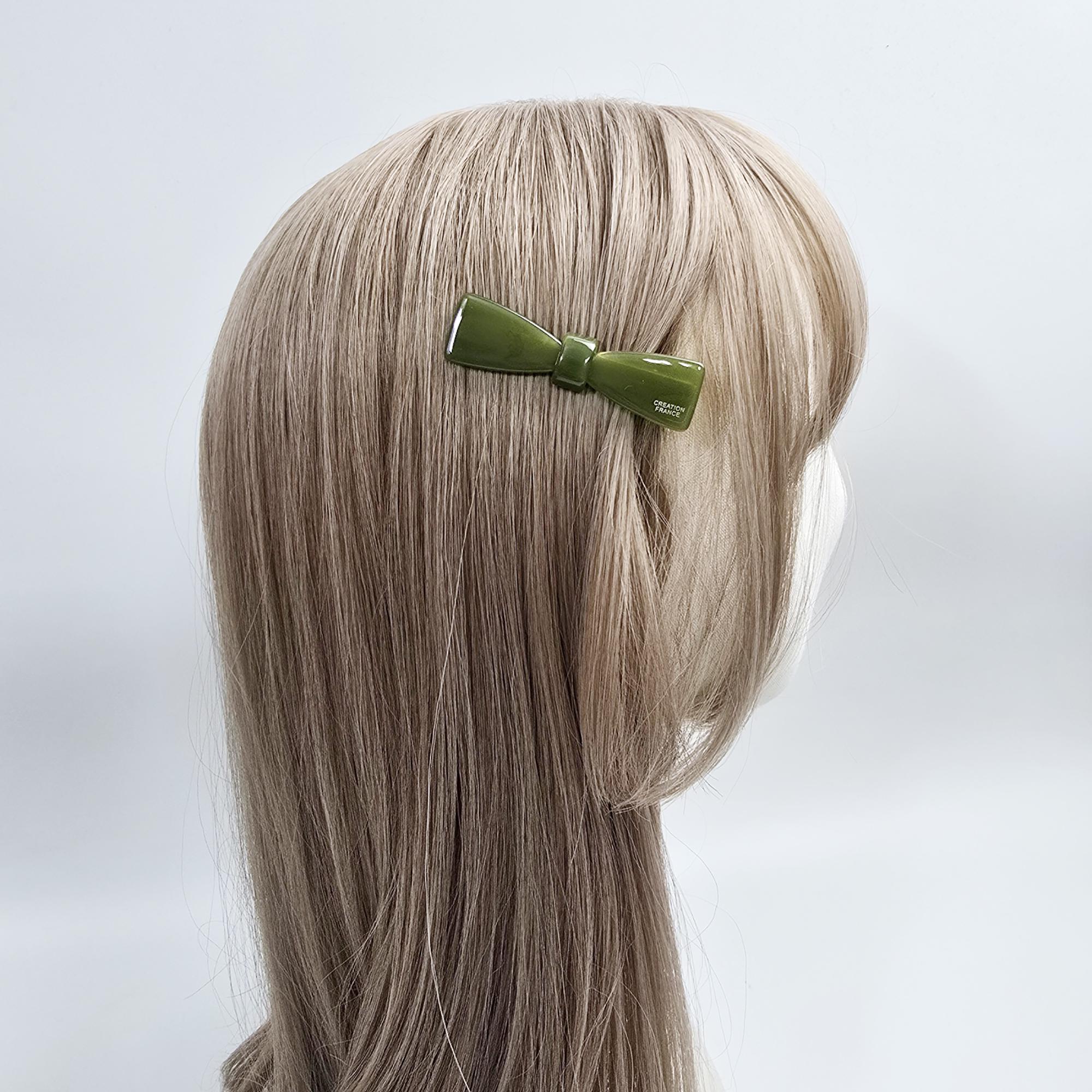 Cute Mini Hair Claw Clip for Girls (2.4 Inch) / Vivid Color French Pin / Alligator Hair Clip for Woman