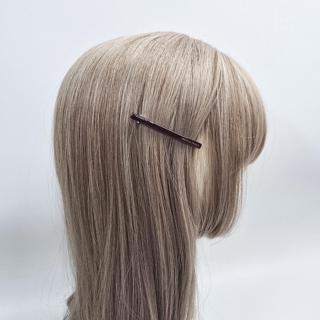 New Color Mini Slim Pepero Hair Clip (2.6 Inch) / Elegance Leopard French Hair Pin / Automatic Hair Clip