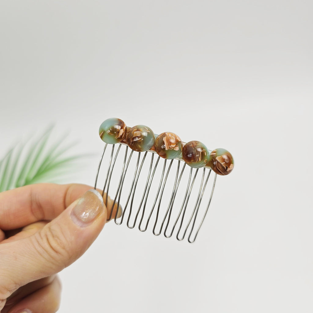 Teardrop Non-Slip Hair Comb Pin (2.4 Inch) / Simple French Hair Pin / Hair Fork for Woman