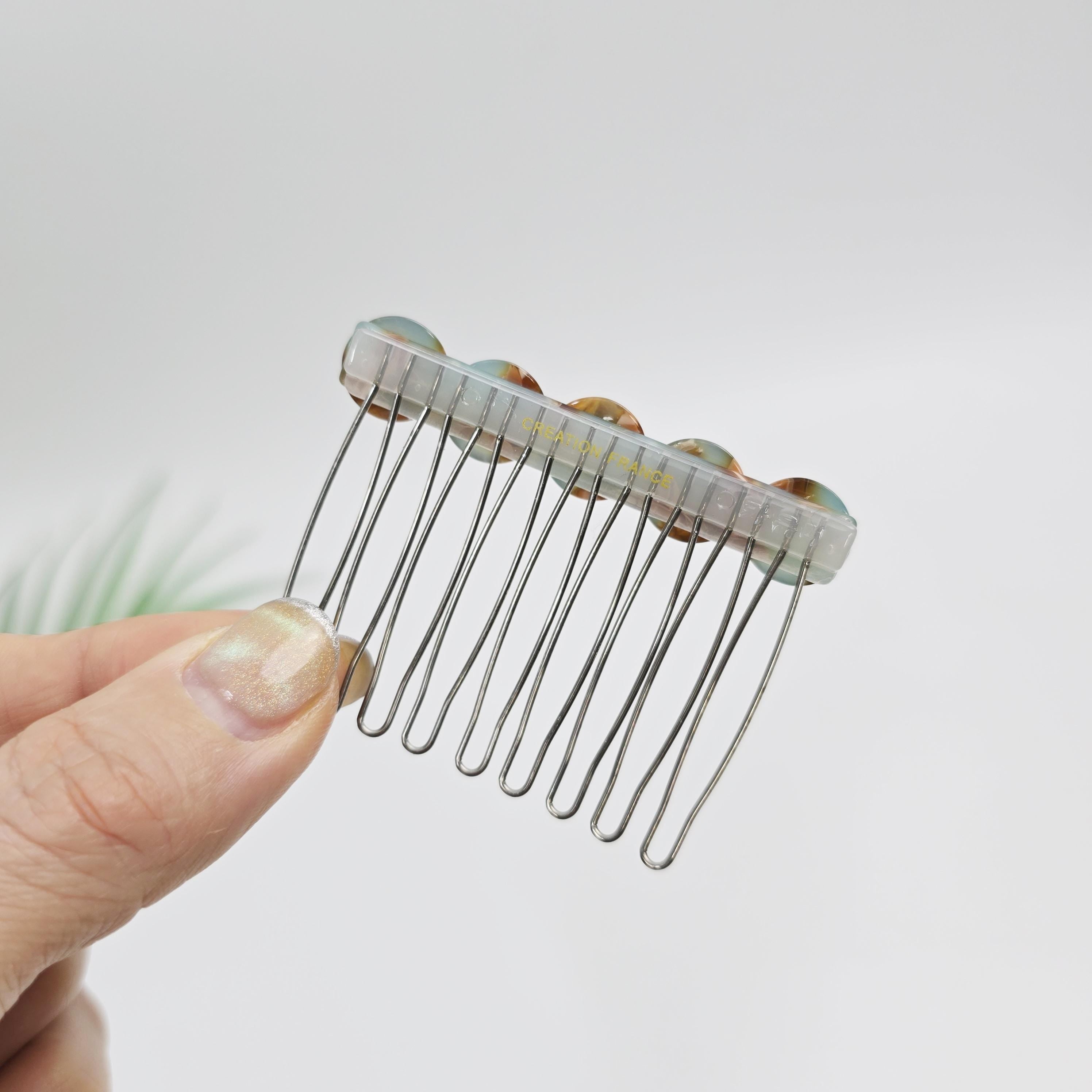 Teardrop Non-Slip Hair Comb Pin (2.4 Inch) / Simple French Hair Pin / Hair Fork for Woman