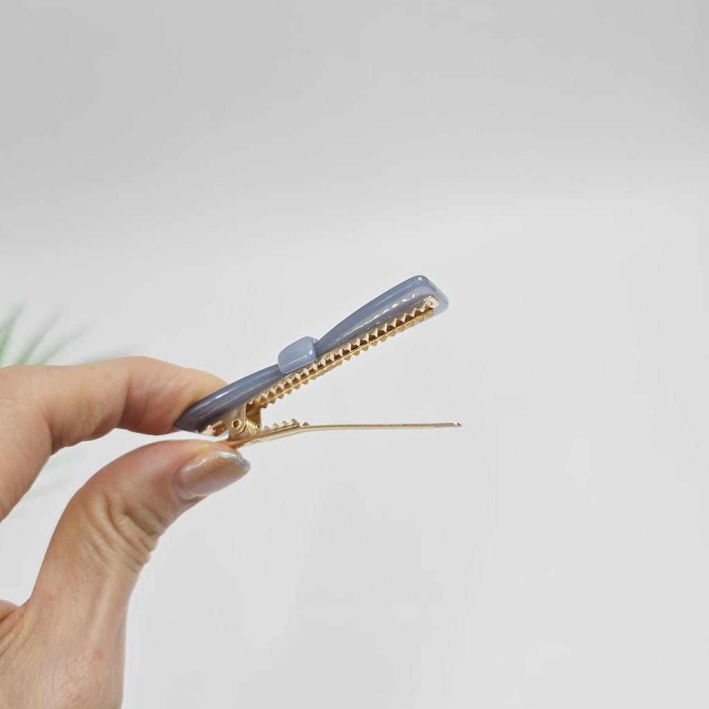 Cute Mini Hair Claw Clip for Girls (2.4 Inch) / Vivid Color French Pin / Alligator Hair Clip for Woman