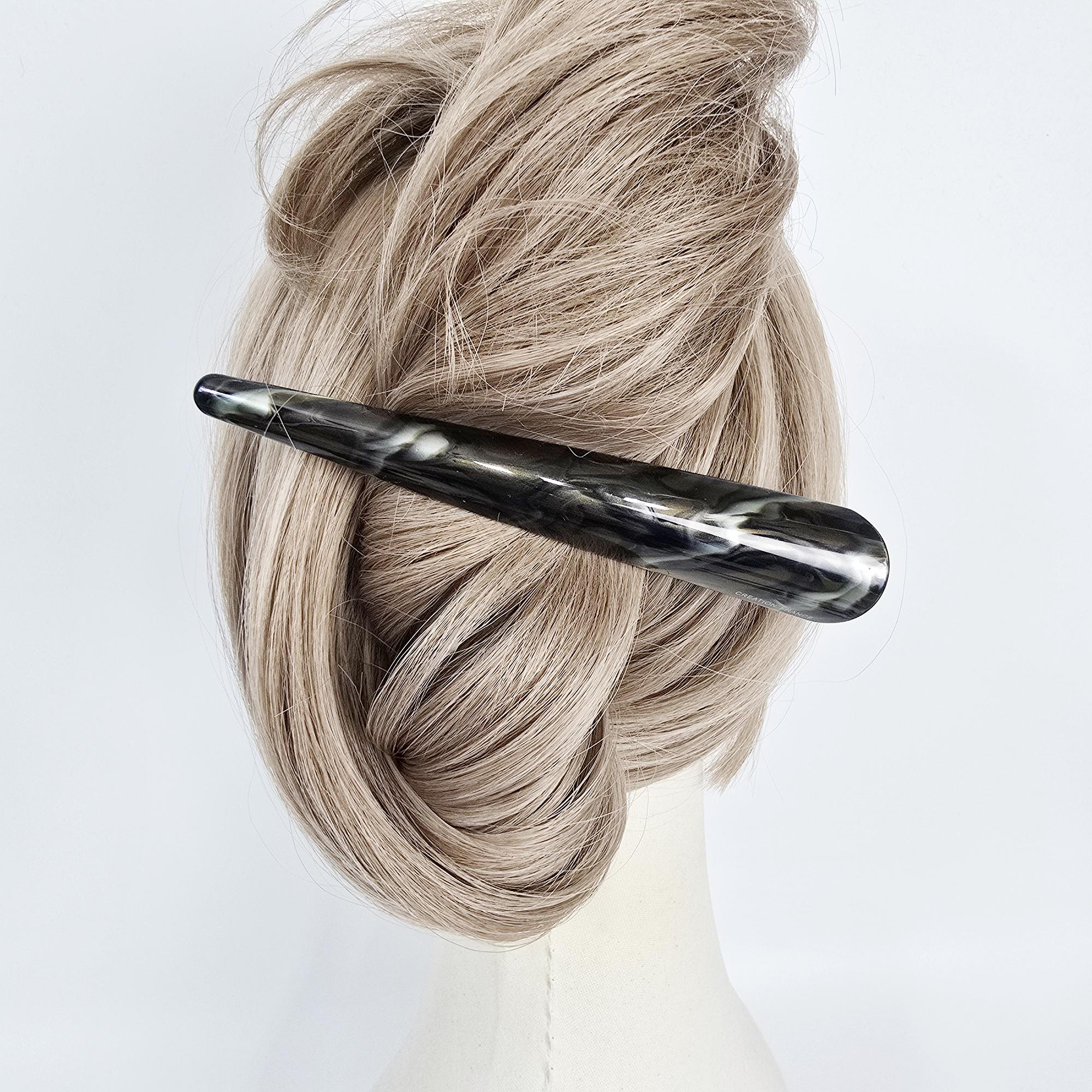 Tint Large Long Clip Hair Claw Clip / Tortoise Shell Frech Pin / Alligator Hair Clip for Woman