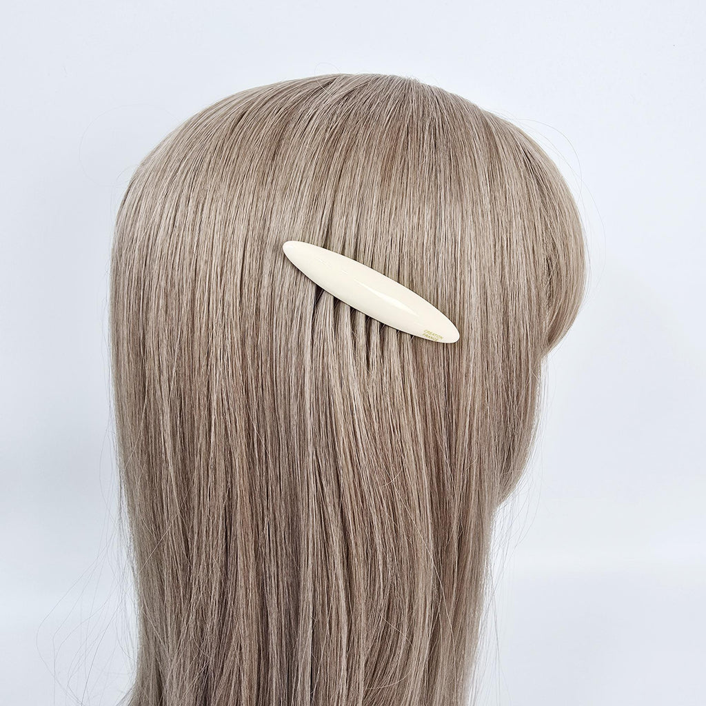 Leopard Marble Bonbon Hair Comb Pin (2.8 Inch) / Simple French Hair Pin / Hair Fork for Woman