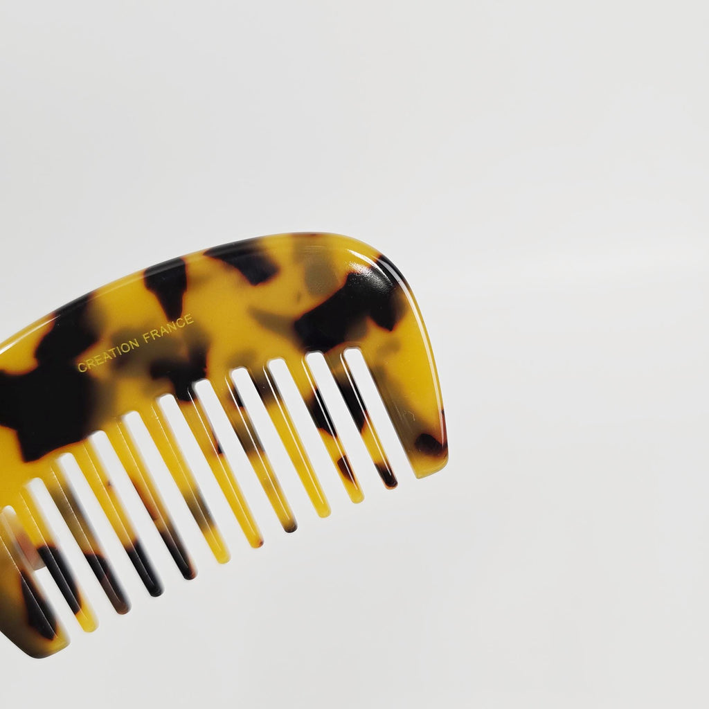 Compact Round Mini Portable Hair Comb (3.3 Inch) / Curly Hair Comb Hair Brush / Hair Accessory for Woman
