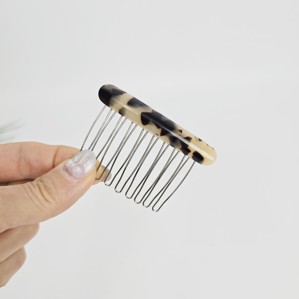 Slim Bar Mini Hair Comb Pin (2.6 Inch) / Luxurious French Hair Pin / Hair Fork for Woman