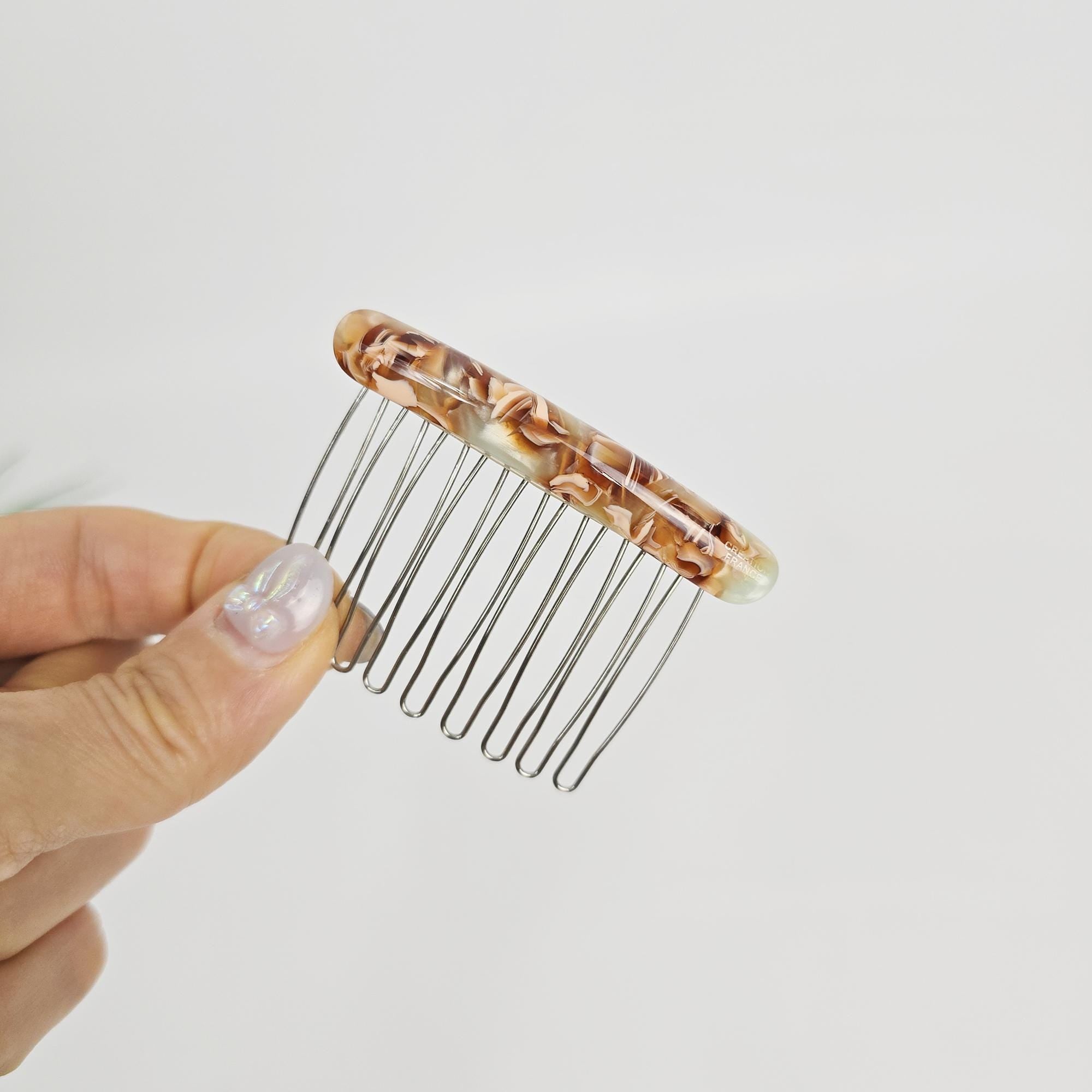 Slim Bar Mini Hair Comb Pin (2.6 Inch) / Luxurious French Hair Pin / Hair Fork for Woman