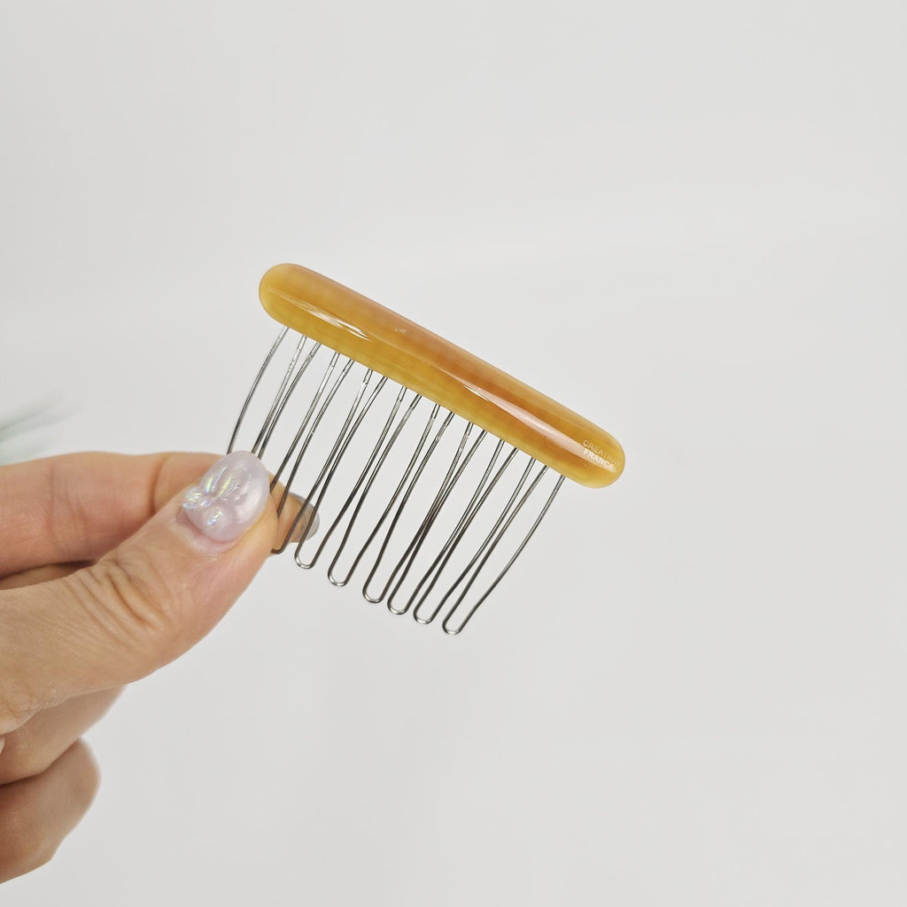 Slim Bar Mini Hair Comb Pin (2.6 Inch) / Luxurious French Hair Pin / Hair Fork for Woman
